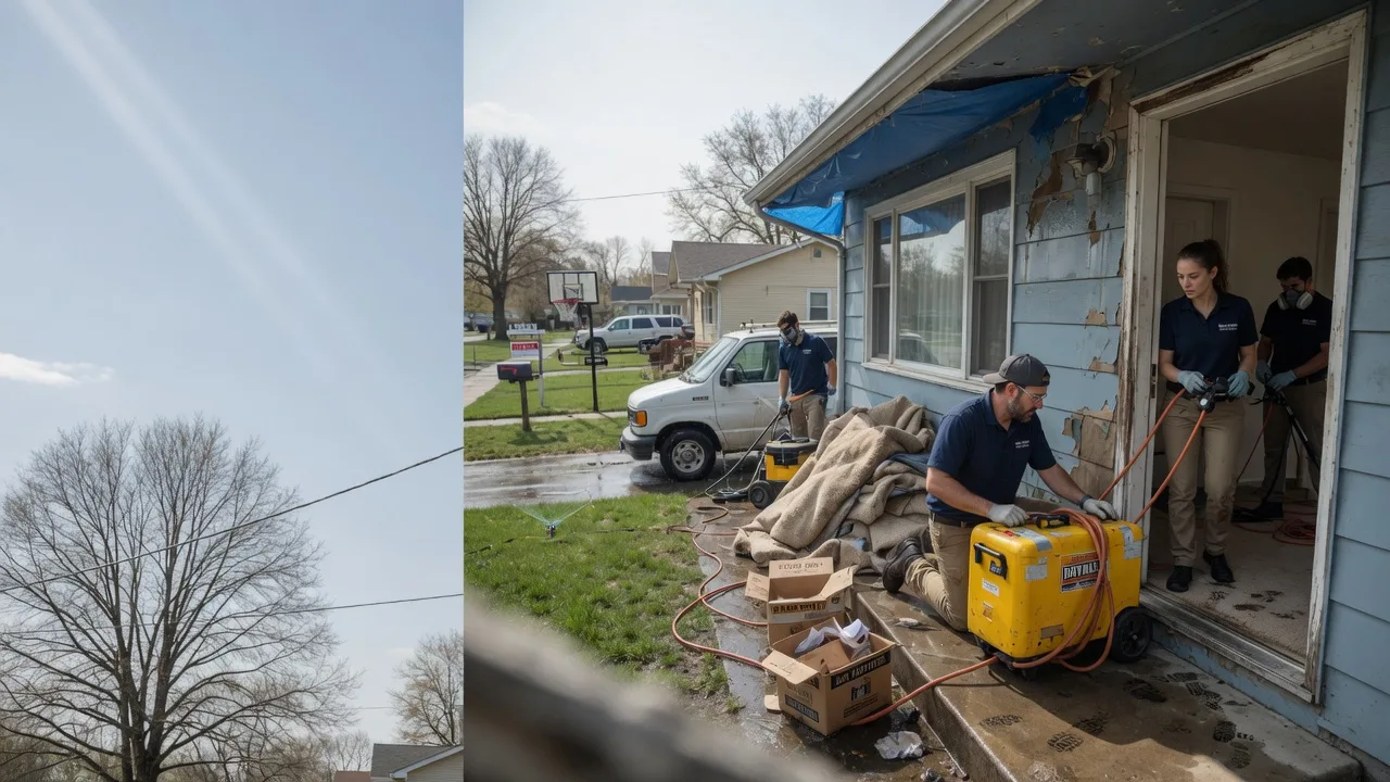 Basement Flood Cleanup in Rupert, WV near me